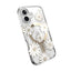 Speck Presidio Lux ClickLock & MagSafe – iPhone 16 dėklas (Sunshine Daisies / Skaidrus / Auksas)