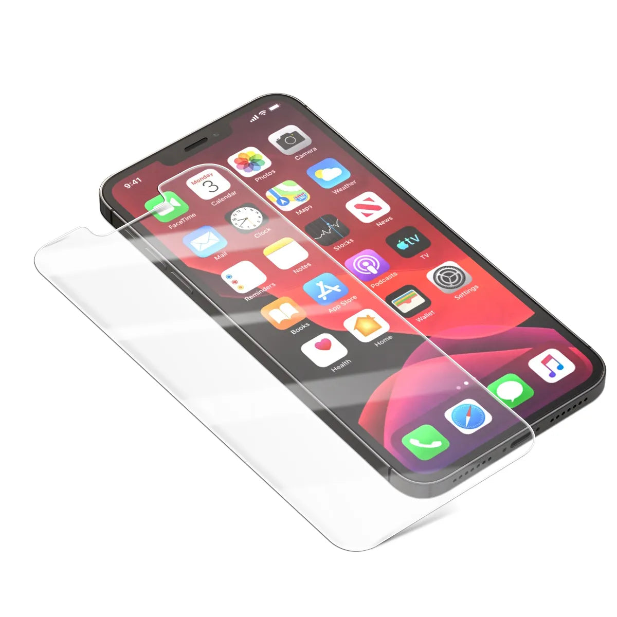 Mocolo 2.5D Clear Glass – Apsauginis stiklas, skirtas iPhone 13 / 13 Pro