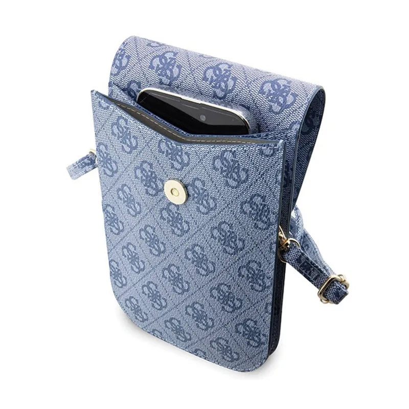 Guess 4G Stripes - Crossbody telefono krepšys (mėlynas)