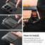 Spigen Optik Armor - Dėklas Samsung Galaxy S24 Ultra telefonui (Juodas)