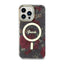 Guess Flower MagSafe – dėklas iPhone 14 Pro Max (žalias)