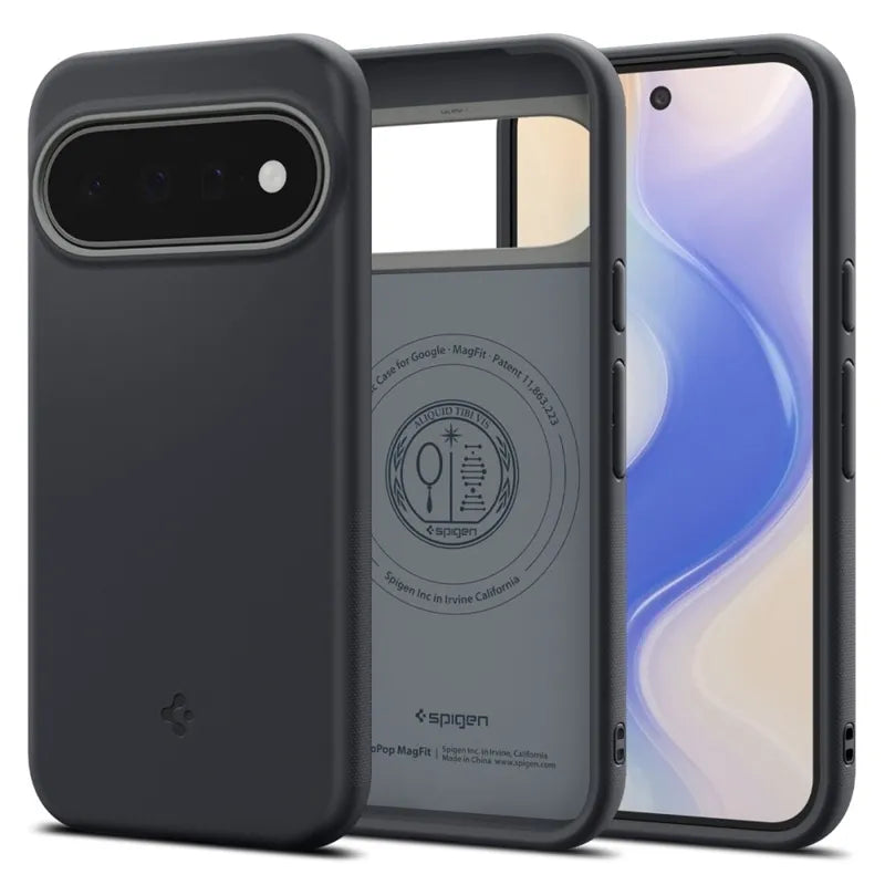 Spigen Nano Pop Mag MagSafe – dėklas, skirtas Google Pixel 11 (Black Sesame)