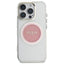 Guess IML Metal Colored Circle Classic Logo MagSafe – dėklas iPhone 16 Pro (rožinis)