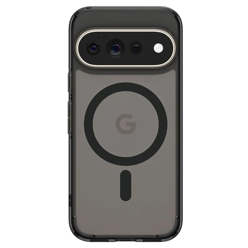 Spigen Ultra Hybrid Mag MagSafe – dėklas, skirtas Google Pixel 11 Pro XL (Frost Black)