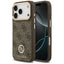 Guess 4G Strass Logo MagSafe - Dėklas iPhone 17 Pro (Rudas)