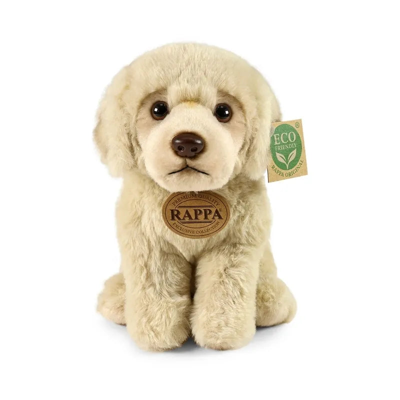 Rappa – Pliušinis tikroviškas sėdintis Labradoro retriveris, 23 cm, Eco-Friendly Soft Collection