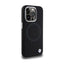 BMW Signature Liquid Silicone MagSafe dėklas, skirtas iPhone 15 Pro (juodas)