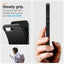 Spigen Liquid Air – dėklas iPhone 17e / 16e (Matte Black)