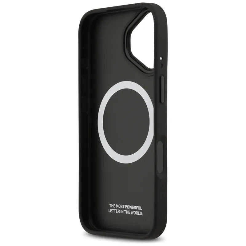 BMW M Carbon Line & Logo MagSafe – dėklas iPhone 17 (raudonas)