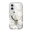 Speck Presidio Lux ClickLock & MagSafe – iPhone 16 dėklas (Sunshine Daisies / Skaidrus / Auksas)