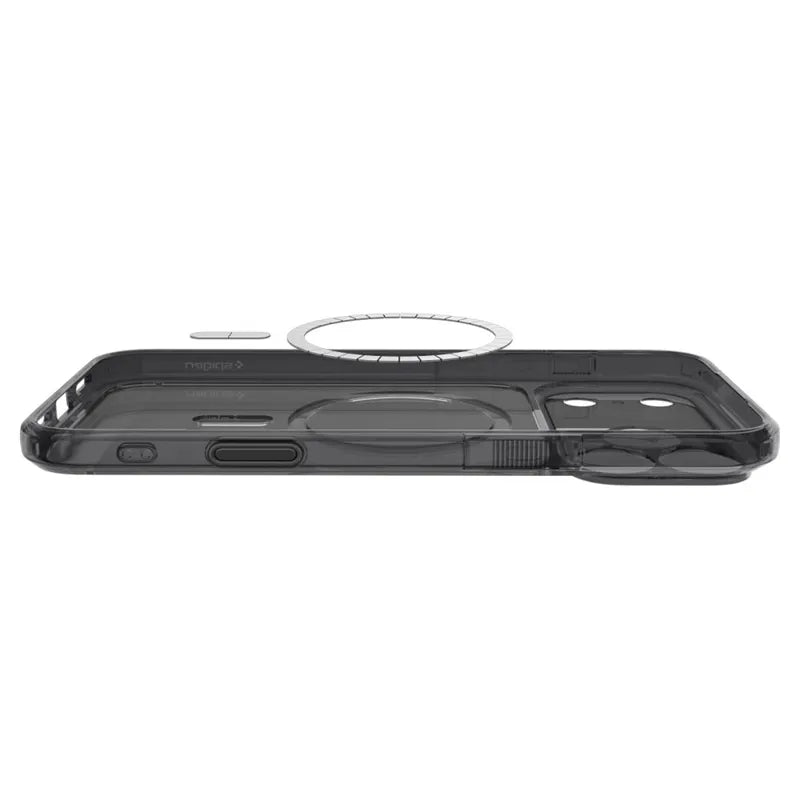 Spigen Ultra Hybrid T Mag MagSafe – dėklas, skirtas iPhone 18 Pro / 17 Pro (matinė juoda)