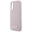 Karl Lagerfeld FW Metal Plate MagSafe – Dėklas iPhone 16 (rožinis)