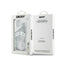 DKNY Liquid Glitter Big Logo – dėklas iPhone 15 / 14 / 13 (baltas)