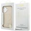 Guess Triangle Logo MagSafe - Dėklas iPhone 17 (Smėlio spalva)