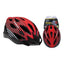 Dunlop – Reguliuojamas MTB dviračio šalmas, dydis M, 55-58 cm (raudonai juodas)