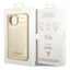 „Guess Croco Collection“ – dėklas „iPhone 14 Plus“ (auksinis)