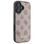 Guess Peony Script MagSafe dėklas, skirtas iPhone 16 (rudas)