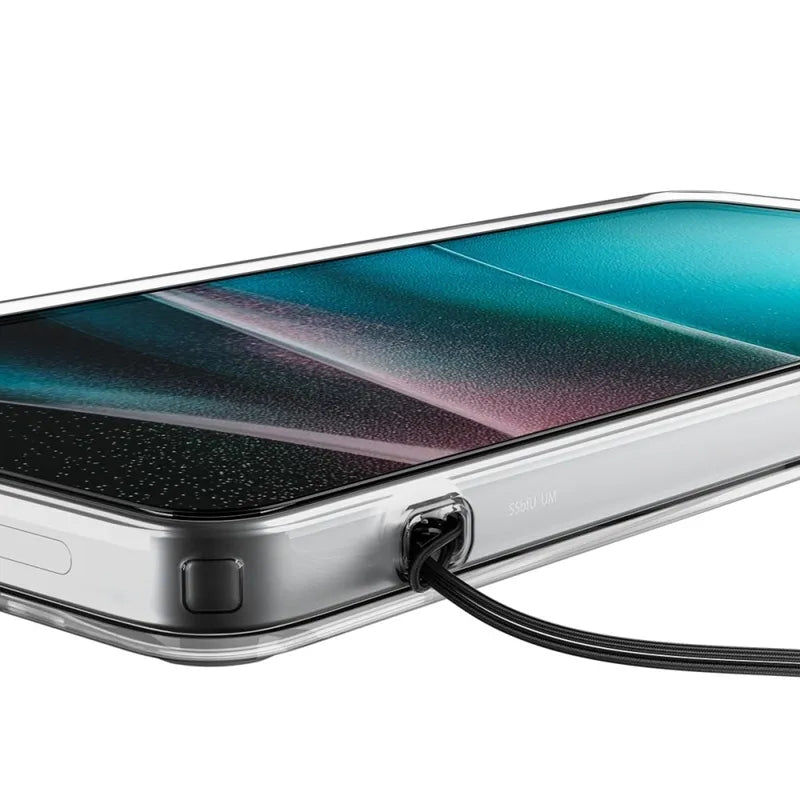 Spigen Ultra Hybrid Mag MagSafe – dėklas Samsung Galaxy S26 Ultra (skaidrus/baltas)