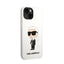 Karl Lagerfeld Silicone NFT Ikonik – dėklas iPhone 14 Plus (baltas)