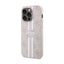 Guess 4G Printed Stripes MagSafe dėklas, skirtas iPhone 15 Pro (rožinis)