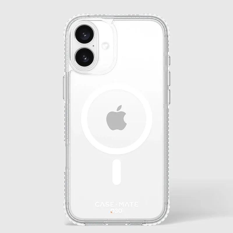 Case-Mate Tough D3O MagSafe – dėklas iPhone 16 Plus (skaidrus)