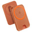 Spigen Valentinus MagFit + MagSafe – magnetinė piniginė (Metallic Orange)