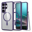 Spigen Ultra Hybrid Mag MagSafe – dėklas, skirtas Samsung Galaxy S26 Ultra (Deep Purple)
