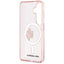 Karl Lagerfeld IML Peekaboo Choupette MagSafe – Samsung Galaxy S26 dėklas (rožinis)