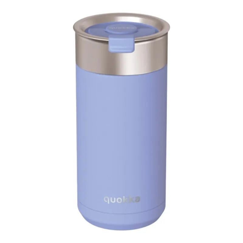 Quokka Boost Coffee Tumbler – nerūdijančio plieno termopuodelis su sieteliu 400 ml (Denim Blue)