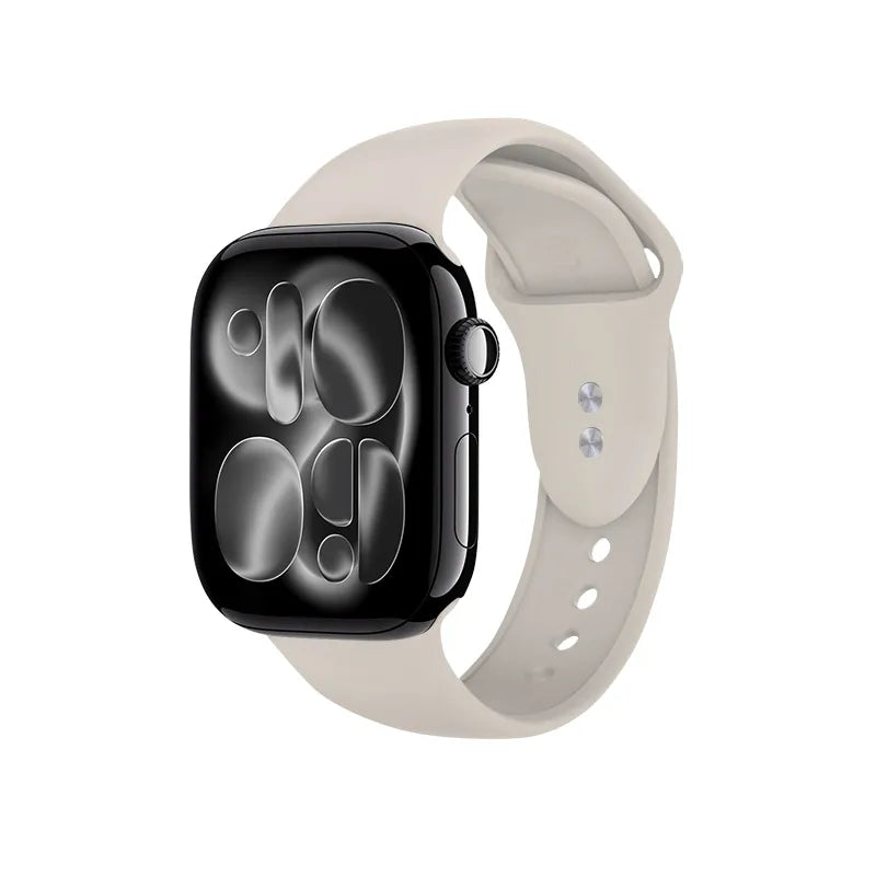 Crong Liquid – „Apple Watch“ apyrankė 38/40/41/42 mm (Stone Beige)