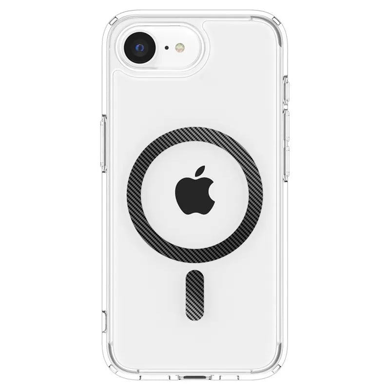 Spigen Ultra Hybrid Mag MagSafe – dėklas iPhone 17e / 16e (anglies pluoštas)