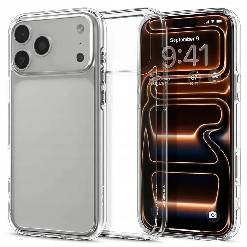 Spigen Ultra Hybrid – Dėklas iPhone 17 Pro (Skaidrus)