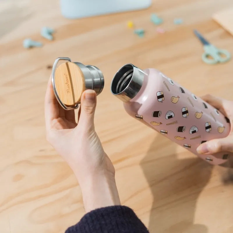Pusheen – nerūdijančio plieno termosas su rankena iš „Sushi Roll“ kolekcijos, 500 ml