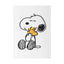 Snoopy – Pliušinis sąsiuvinis / A5 formato užrašų knygelė iš „Lazy Days“ kolekcijos