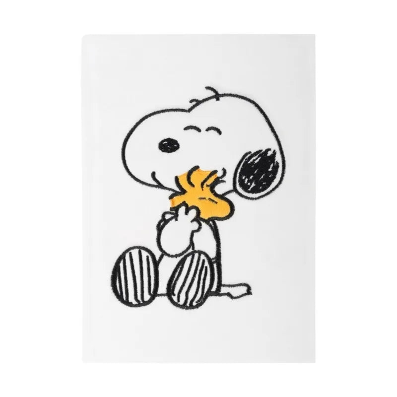 Snoopy – Pliušinis sąsiuvinis / A5 formato užrašų knygelė iš „Lazy Days“ kolekcijos