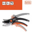 Black&Decker – sodo žirklės gėlėms / gyvatvorėms su grūdinto plieno geležte