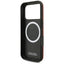 BMW M FW Metal Logo MagSafe dėklas iPhone 17 Pro (raudonas)