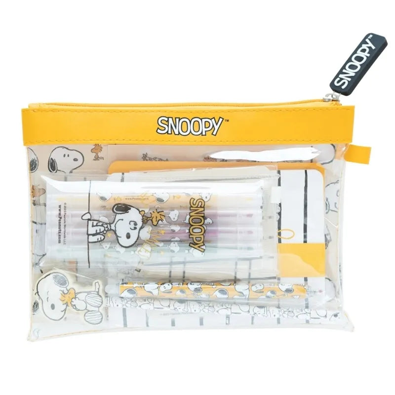 Snoopy – 15 dalių kanceliarinių prekių rinkinys