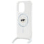 Karl Lagerfeld Crossbody IML Karl Head MagSafe - dėklas iPhone 16 Pro (skaidrus)