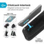 Speck Presidio2 Grip ClickLock & MagSafe – iPhone 17 Pro dėklas (juodas / pilkas / baltas)