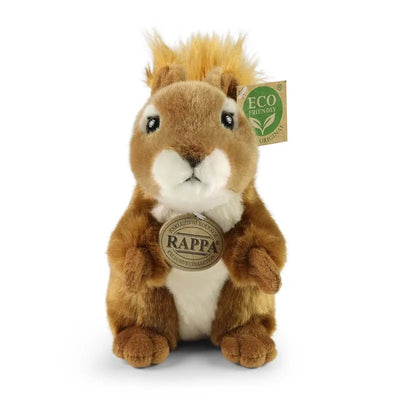 Rappa – pliušinis tikroviškas voverės žaislas, 20 cm, ekologiškas