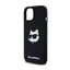 Karl Lagerfeld Silicone Choupette Head MagSafe – dėklas iPhone 15 Plus / 14 Plus (juodas)