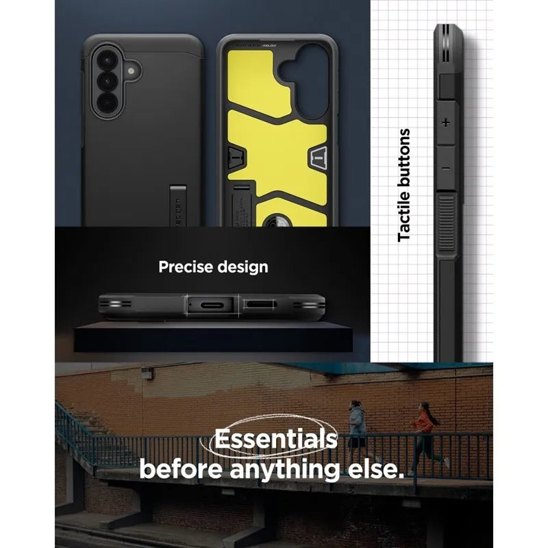 Spigen Tough Armor – dėklas Samsung Galaxy A57 5G (juodas)