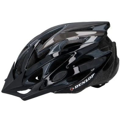Dunlop – MTB dviratininko šalmas (juodas)