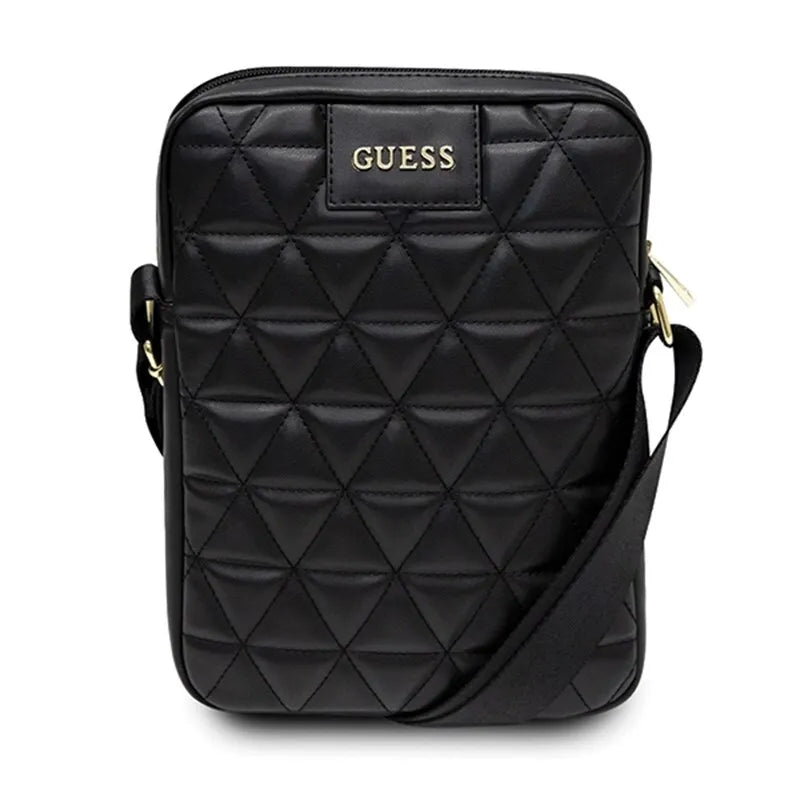 „Guess“ dygsniuotas planšetinio kompiuterio krepšys 10" (juodas)
