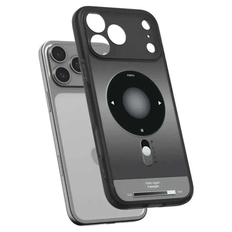 Spigen Ultra Hybrid Mag MagSafe – dėklas, skirtas iPhone 18 Pro Max / 17 Pro Max (klasikinė juoda spalva)