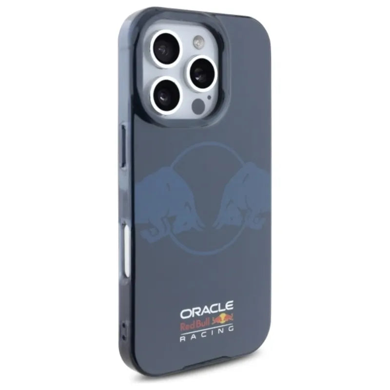 Red Bull IML Two Bulls MagSafe – dėklas iPhone 16 Pro Max (tamsiai mėlynas)