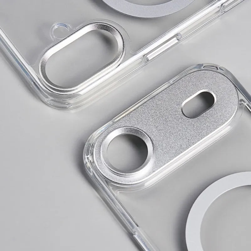 Moshi iGlaze MagSafe – Dėklas iPhone 17 (Luna Silver)