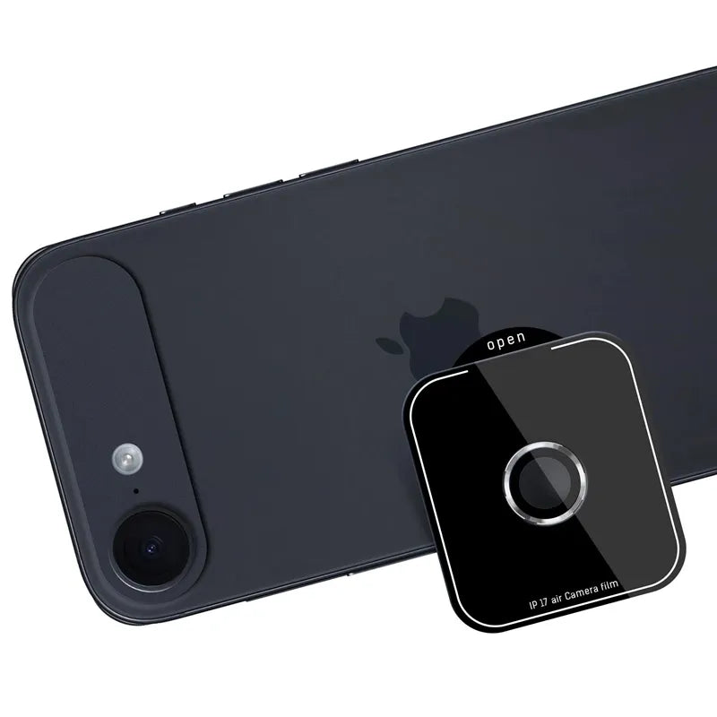 3mk Lens Protection Pro – kameros objektyvo stiklas, skirtas iPhone Air (sidabrinis)