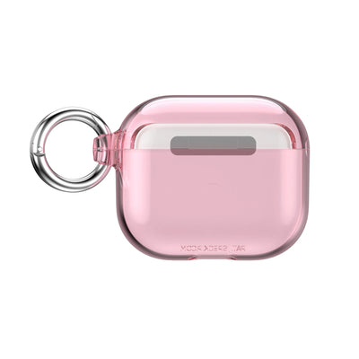 Speck Presidio Clear – dėklas Apple AirPods 3 gen su Microban (Icy Pink)